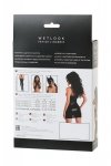 Glossy Wetlook black dress NAOMI - black