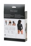 Glossy Wetlook body dress ALESSIA - black