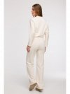 BeWear B292 Bluza z kopertowym dekoltem - waniliowa