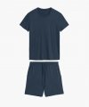 Atlantic PIŻAMA ATLANTIC BNMP-005 WL25 DENIM/MEL