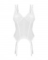Obsessive Arrowel White gorset biały