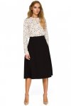Stylove S133 Spódnica lekko rozkloszowana - czarna