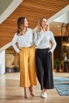 Stylove S139 Spodnie cullotes - czarne