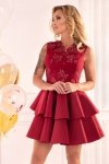 Merribel Karieela Wine Red 90543 sukienka