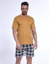 CORNETTE PIŻAMA MĘSKA 326/183 NATURE 3 KR R.3XL-5XL