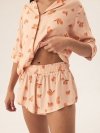 ESOTIQ & HENDERSON PIŻAMA DAMSKA NARANJA 42686 KR