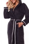 L&L Szlafrok Soft Long 2322 Czarny