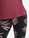 Henderson Ladies Piżama Garden 40929-83X Bordowo-Czarna