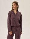 Henderson Ladies Piżama Fudge 42024-40X Fioletowa