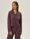 Henderson Ladies Piżama Fudge 42024-40X Fioletowa