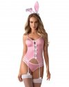 Obsessive Kostium Bunny Suit Różowy