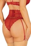Obsessive Lonesia garter belt bielizna pas do pończoch wysoki