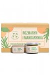 Mydlarnia Cztery Szpaki Zestaw Mydło w kostce + Peeling Rozmaryn i Mandarynka kosmetyki zestaw do pielęgnacji