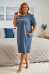 Doctornap Koszula nocna TB 5366 deep blue plus