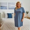 Doctornap Koszula nocna TB 5366 deep blue plus