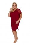 Doctornap Koszula nocna TB 7260 burgundy red