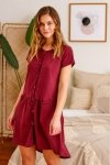Doctornap Koszula nocna TCB 9445 sangria