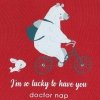 Doctornap Piżama PM 5262 czerwona