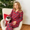 Doctornap Piżama damska PM 7125 red check