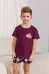 Doctornap Piżama dziecięca PDU 7202 burgundy