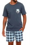 Doctornap Piżama PMB 4416 deep blue plus
