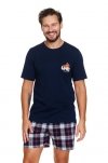 Doctornap Piżama męska PMB 7201 navy blue