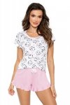 Donna Piżama damska Sheep short różowa
