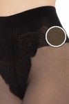 Gatta Rajstopy Monica microfibre 20den moka