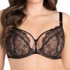 Gorsenia Biustonosz Black to black 834 czarny