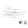 Esotiq-Henderson Koszulka T-line 19407 piaskowa