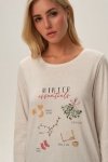 Esotiq-Henderson Piżama Florencia 41902 beżowa