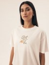 Esotiq-Henderson Piżama damska Naranja 42685 cream