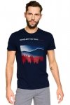Esotiq-Henderson Piżama Nature 39907 granatowa