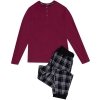 Esotiq-Henderson Piżama Honor 41919 maroon