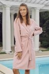 Italian Fashion Szlafrok Karina pudrowy róż
