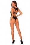 Obsessive Body otwarte Donna Dream czarne