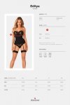 Obsessive Gorset Editya czarny