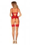 Obsessive Gorset i stringi Ingridia czerwony