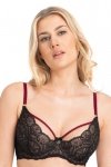 Samanta Biustonosz Charlotte A123 czarny