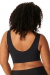 Sloggi Biustonosz Bralette Zero Feel EX czarny