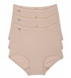 Sloggi Figi Basic Maxi 3-pak beżowe