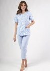 Piżama Regina 694 kr/r 2XL-3XL W25 damska rozpinana