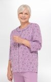 Piżama Martel Maria II 201 3/4 3XL-4XL damska rozpinana
