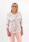 Piżama Martel Maria II 201 3/4 M-2XL damska rozpinana