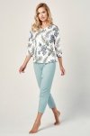 Piżama Taro Flavia 2983 3/4 S-XL Z24 damska