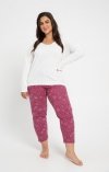 Piżama Taro Estella 3005 3/4 2XL-3XL damskaZ24