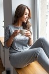 Piżama Sensis Hush 3/4 S-XL