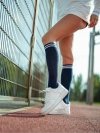 Podkolanówki Milena 0248-004 Ze ściągaczem w paski 37-41