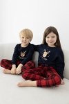Piżama Sensis Lucy Kids Girl dł/r Christmas 98-104