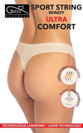 Stringi Gatta 41669 Sport String Windy Ultra Comfort S-XL - WYSYŁKA 24H